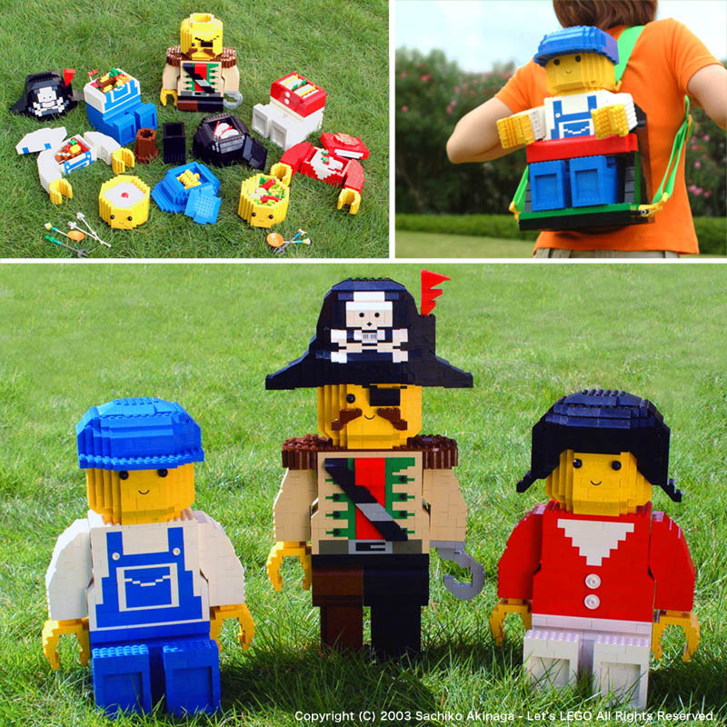 Picnic Set ( Lego Lunch Boxes)