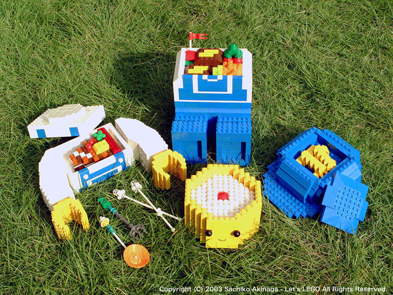 Picnic Set ( Lego Lunch Boxes)