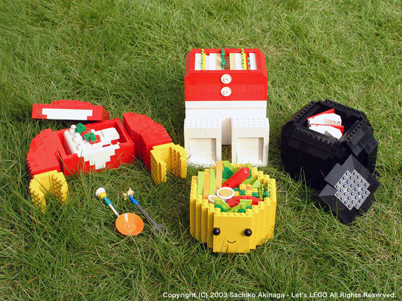 Picnic Set ( Lego Lunch Boxes)