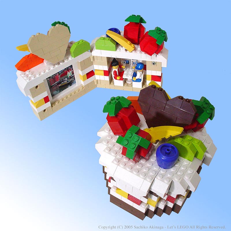 Lego Sweets Memory ( Photo Stand )