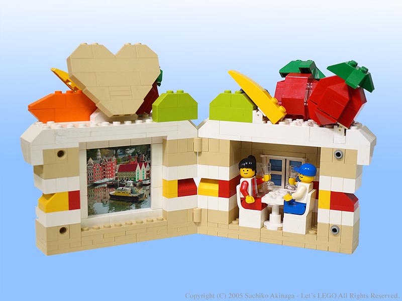 Lego Sweets Memory ( Photo Stand )