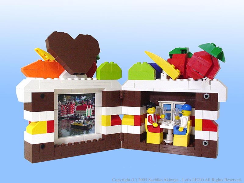 Lego Sweets Memory ( Photo Stand )