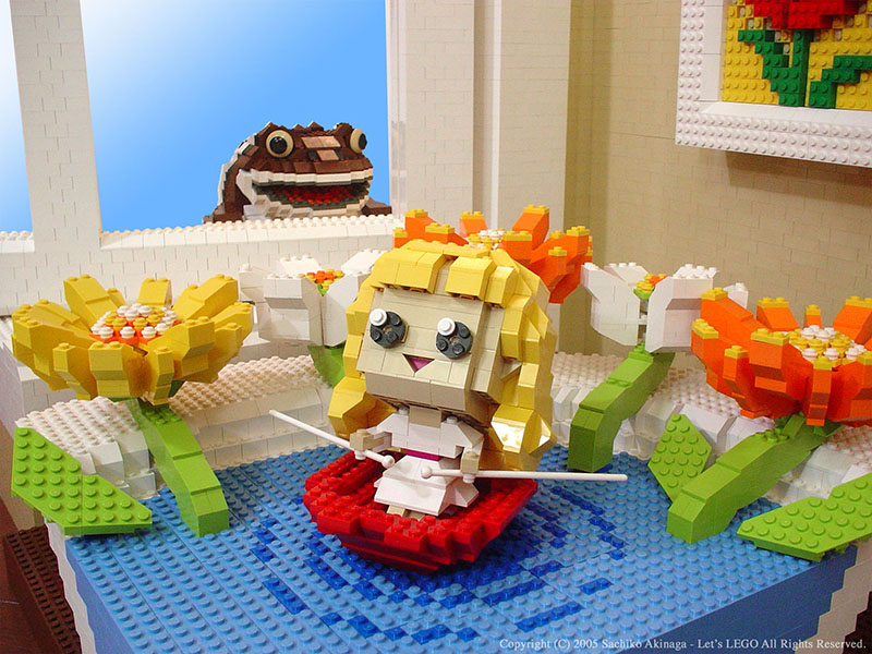 Thumbelina - Lego model