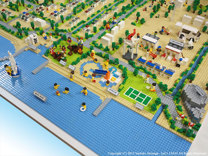 Lego town, Tokyo Bay Area MIHAMA