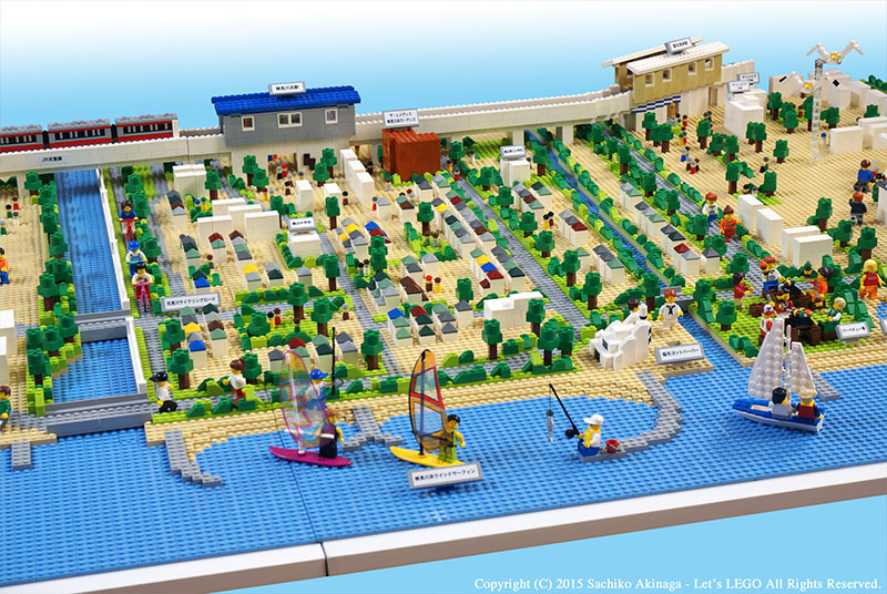 Lego town, Tokyo Bay Area MIHAMA