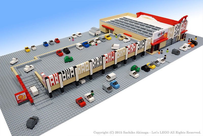Pachinko Parlour GRAND - Lego model