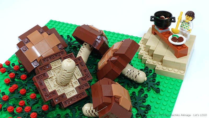 Kagoshima Shiitake Mushrooms lego