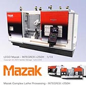 Lego Mazak Lathe - INTEGREX i-250H