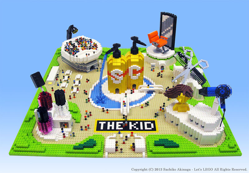 レゴモデル　ビューティEXPO for THE KID リクルートパンフレット