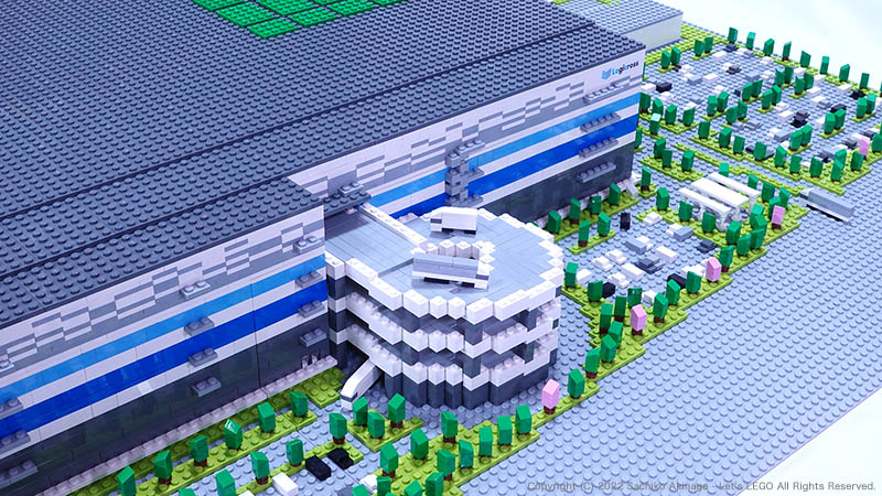 レゴモデル - 三菱地所 物流施設 ロジクロス座間