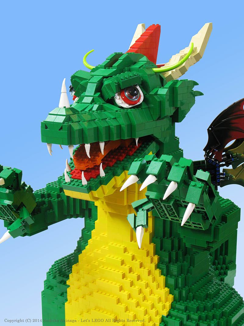 Lego Green Dragon